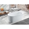 image:imageAqua Eden VTOV512925S 51Inch Acrylic Freestanding Tub with Seat and Drain Glossy White