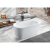 image:imageAqua Eden VTOV512925S 51Inch Acrylic Freestanding Tub with Seat and Drain Glossy White