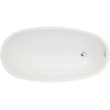image:imageAqua Eden VTRS482627 48Inch Acrylic Freestanding Tub with Drain Glossy White
