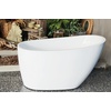 image:imageAqua Eden VTRS482627 48Inch Acrylic Freestanding Tub with Drain Glossy White
