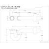 image:imageKingston Brass CC4127 112 PTrap with Box Flange 13116 Length 18 Gauge Brushed BrassPolished Nickel