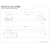 image:imageKingston Brass CC9127 112 PTrap with Box Flange 24 Length 18 Gauge Brushed Brass
