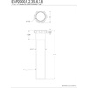 image:imageKingston Brass EVP2006 112 x 8 Brass Slip Joint Tailpiece Extension Tube in Polished NickelMatte Black