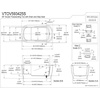 image:imageKingston Brass VTOV593425S 59Inch Acrylic Freestanding Tub with Drain Glossy White