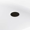 image:imageKingston Brass VTRS523030M8 52 Acrylic Oval Single Slipper Freestanding Tub with OverflowDrain Assembly and Integral Seat Glossy WhiteBrushed NickelGlossy WhiteOil Rubbed Bronze