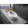 image:imageVTOV733623JN 72Inch Oval Acrylic Freestanding Tub with Drain Glossy White