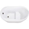Glossy White/Oil Rubbed Bronze