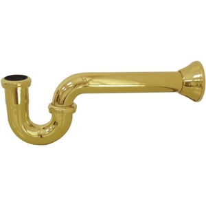 image:imageFauceture CC2121 Vintage 112 Inch Decor PTrap Polished ChromePolished Brass