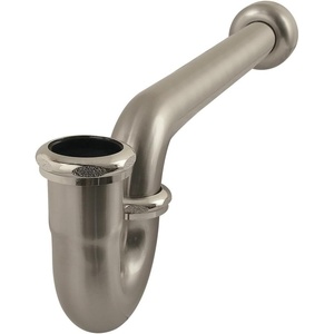 image:imageKingston Brass CC4127 112 PTrap with Box Flange 13116 Length 18 Gauge Brushed BrassBrushed Nickel