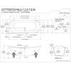 image:imageAqua Eden VCT7DE7232NLW 72Inch Cast Iron Double Ended Clawfoot Tub with 7Inch Faucet Drillings WhiteWhiteOil Rubbed Bronze