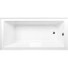 image:imageAqua Eden CVTAP663222R0 66 Acrylic Rectangular 3Wall Alcove Tub Right Hand Drain Glossy WhiteMatte BlackGlossy WhiteOil Rubbed Bronze