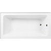 image:imageAqua Eden CVTDE603122R2 60 Acrylic Rectangular 3Wall Alcove Tub Right Hand Drain Glossy WhitePolished BrassGlossy WhiteAntique Brass
