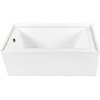 Glossy White/Oil Rubbed Bronze