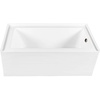 Glossy White/Oil Rubbed Bronze