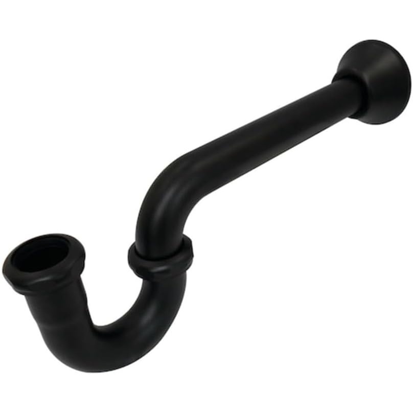 image:imageKingston Brass CC2180MB Vintage 114 Decor PTrap Matte Black