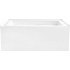 image:imageAqua Eden VTAM5432R22D 54Inch AntiSkid Acrylic 3Wall Alcove Tub with Right Hand Drain Glossy White