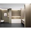 image:imageAqua Eden VTAM5436L22T 54Inch Acrylic 3Wall Alcove Tub with Left Hand Drain Glossy White