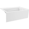 image:imageAqua Eden VTAM5436R22T 54Inch Acrylic 3Wall Alcove Tub with Right Hand Drain Glossy White