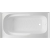 image:imageAqua Eden VTAM6031R21A 60Inch AntiSkid Acrylic 3Wall Alcove Tub with Right Hand Drain Hole WhiteWhite