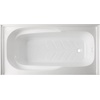 image:imageAqua Eden VTAM6031R21B 60Inch AntiSkid Acrylic 3Wall Alcove Tub with Right Hand Drain Hole White