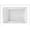 image:imageAqua Eden VTAP4836R22 48Inch Acrylic 3Wall Alcove Tub with Right Hand Drain Glossy WhiteGlossy White