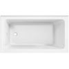 image:imageAqua Eden VTAP5430L22TS 54Inch Acrylic 2Wall Corner Alcove Tub with Left Hand Drain White