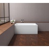 image:imageAqua Eden VTAP5430L22TS 54Inch Acrylic 2Wall Corner Alcove Tub with Left Hand Drain White