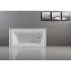 image:imageAqua Eden VTAP603222R 60Inch Acrylic 3Wall Alcove Tub with Right Hand Drain Hole WhiteWhite