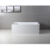 image:imageAqua Eden VTAP603222R 60Inch Acrylic 3Wall Alcove Tub with Right Hand Drain Hole WhiteWhite