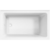 image:imageAqua Eden VTAP6032L21TS 60Inch Acrylic 2Wall Corner Alcove Tub with Left Hand Drain WhiteWhite