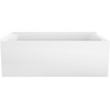 image:imageAqua Eden VTAP6032L21TS 60Inch Acrylic 2Wall Corner Alcove Tub with Left Hand Drain WhiteWhite