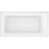 image:imageAqua Eden VTAP6032L21TS 60Inch Acrylic 2Wall Corner Alcove Tub with Left Hand Drain WhiteWhite