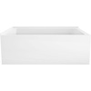 image:imageAqua Eden VTAP6032L21TS 60Inch Acrylic 2Wall Corner Alcove Tub with Left Hand Drain WhiteWhite