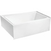 image:imageAqua Eden VTAP6032L22 60Inch Acrylic 3Wall Alcove Tub with Left Hand Drain Hole Glossy WhiteGlossy White