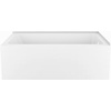image:imageAqua Eden VTAP6032R21TS 60Inch Acrylic 2Wall Corner Alcove Tub with Right Hand Drain WhiteWhite