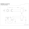 image:imageFauceture CC8143 Circlet 114inch Brass PTrap 18 Gauge Antique BrassBrushed Nickel