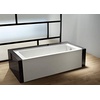 image:imageKINGSTON BRASS VTDE603122R 60Inch Contemporary Alcove Acrylic Bathtub with Right Hand Drain and Overflow Holes WhiteRight Hand Drain