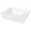 image:imageKINGSTON BRASS VTDE603122R 60Inch Contemporary Alcove Acrylic Bathtub with Right Hand Drain and Overflow Holes WhiteRight Hand Drain