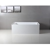image:imageKingston Brass Aqua Eden VTAP603622R 60Inch Acrylic Alcove Tub with Right Hand Drain WhiteAqua Eden