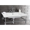 image:imageKingston Brass CC2182 Faucetier Decor 8Inch PTrap Polished BrassPolished Chrome