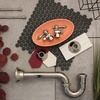 image:imageKingston Brass CC2186 Vintage 114inch Decor PTrap 18 Gauge Polished Nickel