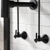 image:imageKingston Brass CC43100DLLKB30 Trimscape Modern Plumbing Sink Trim Kit with Bottle Trap in Matte Black