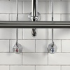 image:imageKingston Brass CC43108VKB30 Trimscape Traditional Plumbing Sink Trim Kit with PTrap and Drain in Brushed NickelPolished Chrome