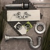 image:imageKingston Brass CC43108VKB30 Trimscape Traditional Plumbing Sink Trim Kit with PTrap and Drain in Brushed NickelPolished Chrome