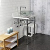 image:imageKingston Brass CC43108VKB30 Trimscape Traditional Plumbing Sink Trim Kit with PTrap and Drain in Brushed NickelPolished Chrome