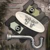 image:imageKingston Brass CC53301LKB30 Trimscape Traditional Plumbing Sink Trim Kit with PTrap in Polished ChromePolished Chrome