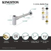 image:imageKingston Brass DD8100 Trimscape 114 OD Brass Round Siphon Bottle Trap Matte Black