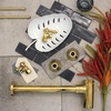 image:imageKingston Brass DD8102 Trimscape 114 OD Brass Round Siphon Bottle Trap Polished Brass