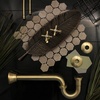 image:imageKingston Brass KPK106P Trimscape Traditional Plumbing Sink Trim Kit with PTrap in Polished NickelBrushed Brass