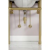 image:imageKingston Brass KPK106P Trimscape Traditional Plumbing Sink Trim Kit with PTrap in Polished NickelBrushed Brass